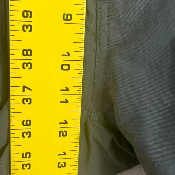 The North Face Pants Mens Large Convertible Hiking Zipper To Shorts Belted Logo - Picture 14 of 15